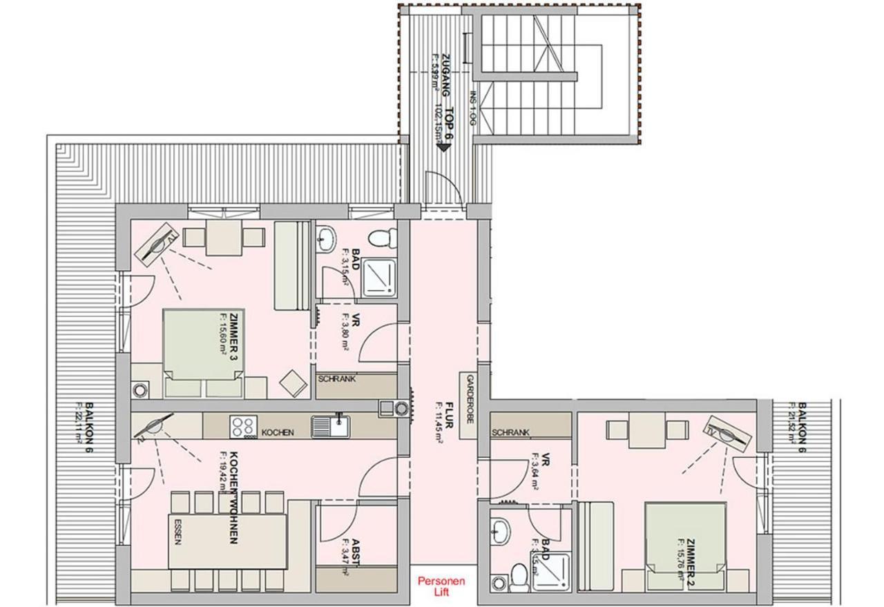 Brandtnerhof Betriebe Aparthotel Waidring Buitenkant foto